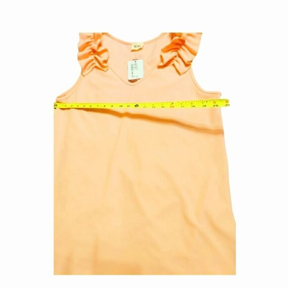 PINK New with tags ruffled Tilly tunic. Womens Size large - Picture 7 of 9